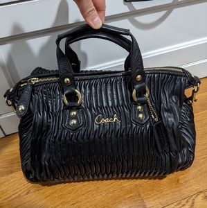 Coach Black Mini Satchel Bag
